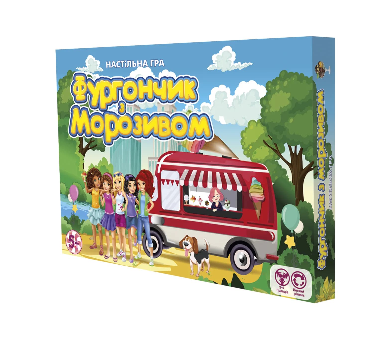 Игра настольная Strateg Фургончик с мороженым 30216 фото 2 Игра настольная Strateg Фургончик с мороженым 30216 фото 2