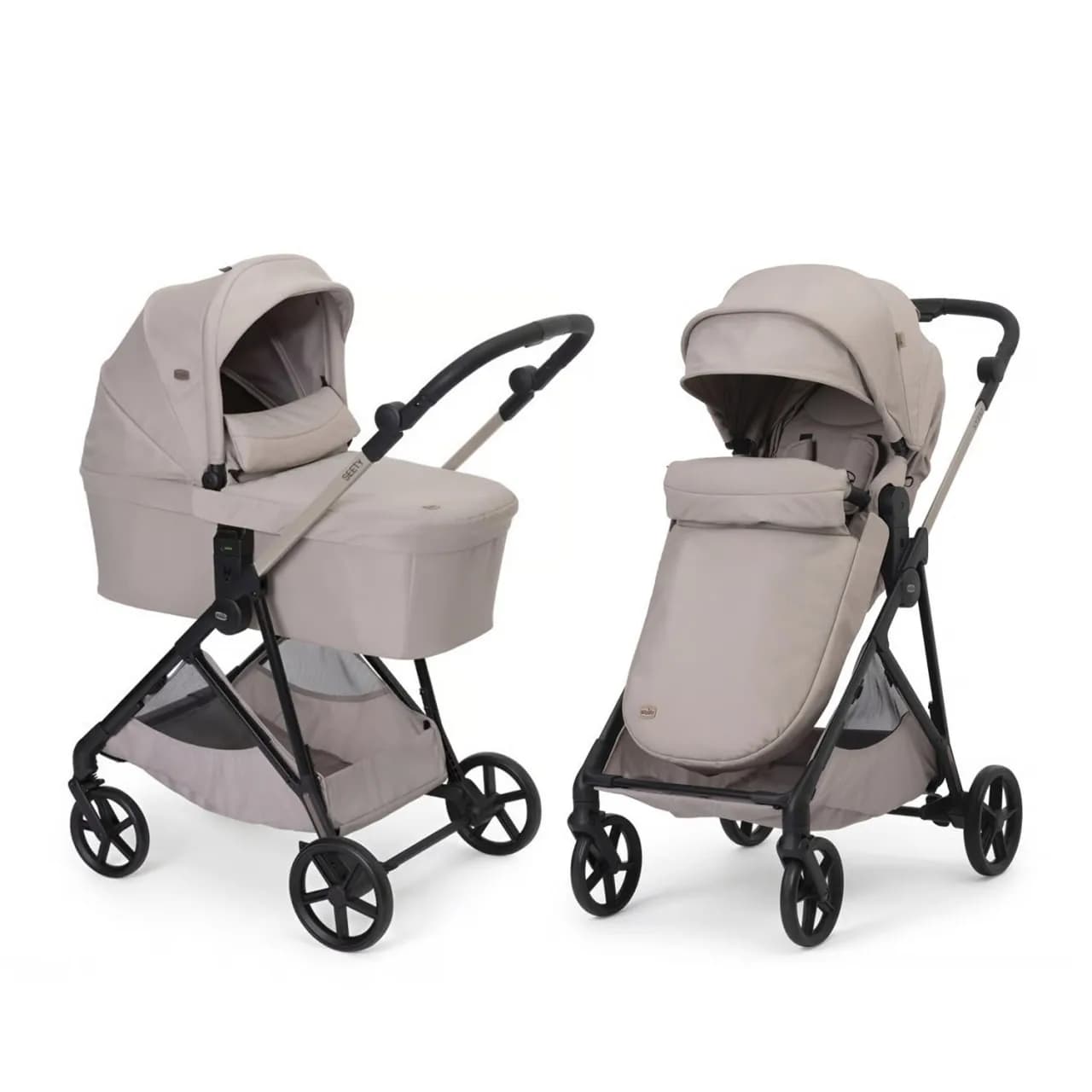 Коляска універсальна 2в1 Chicco Seety 87097.43.01 фото 2 Коляска універсальна 2в1 Chicco Seety 87097.43.01 фото 2