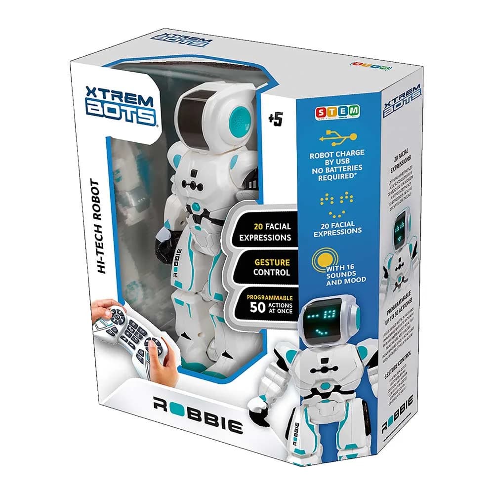 Робот интерактивный Blue Rocket Робби STEM XT380831 фото 5