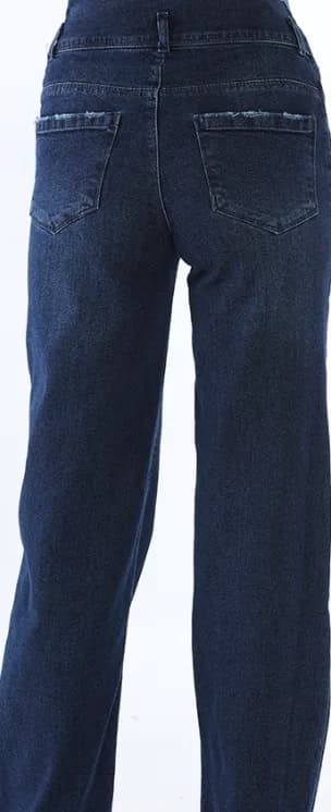 Джинсы для беременных 36-46 Lesson 3864 -синий фото 3