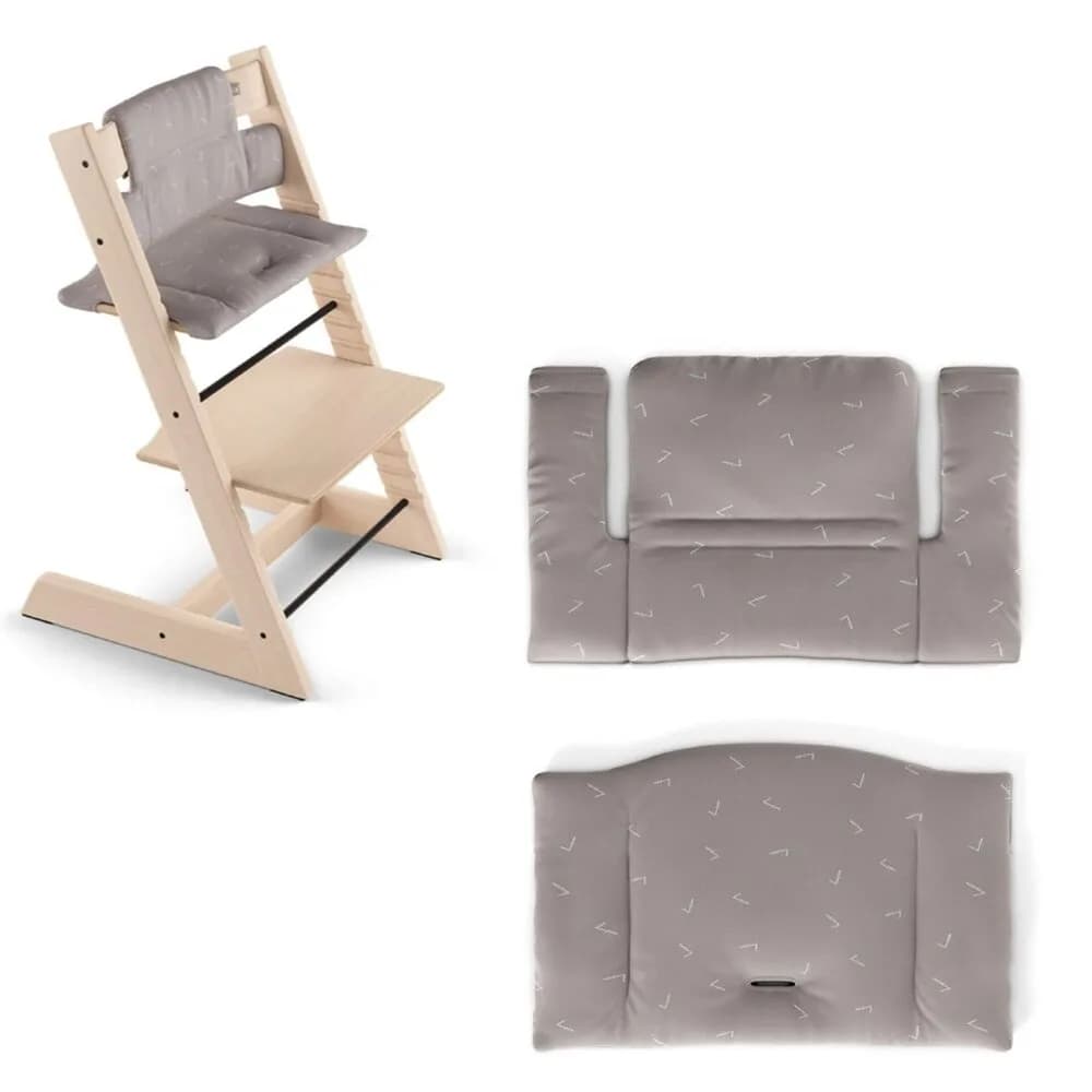 Текстиль Stokke Icon Grey для стільчика Tripp Trapp 100359 Classic Grey фото 2