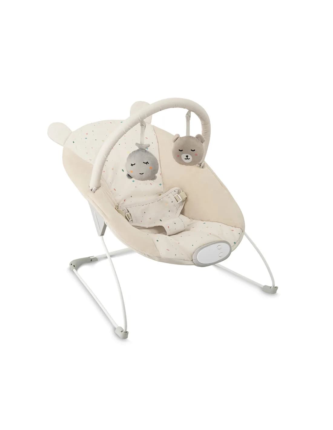 Шезлонг-гойдалка MoMi GLOSSY Beige BULE00044 фото 4