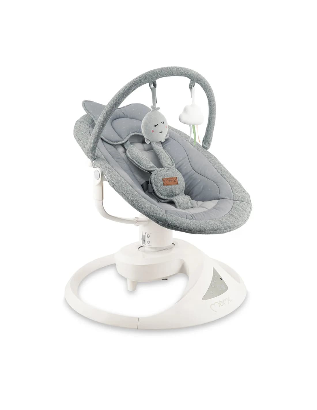 Шезлонг-качалка MoMi PEARL Grey BULE00040 фото 4