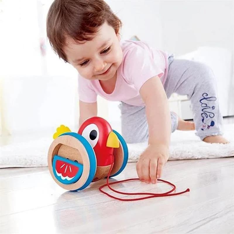 Каталка деревянная Hape Птичка E0360 фото 2 Каталка деревянная Hape Птичка E0360 фото 2