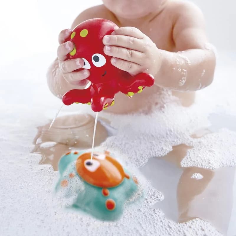 Набор для купания Hape Мои первые игрушки для ванной 7 в 1 E0220 фото 5