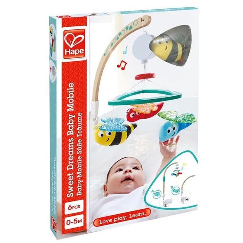 Мобіль Hape Солодкі сни E0044 фото 10 Мобіль Hape Солодкі сни E0044 фото 10