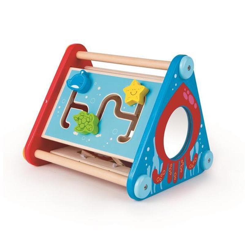Бизибокс деревянный Hape 5 в 1 E0434