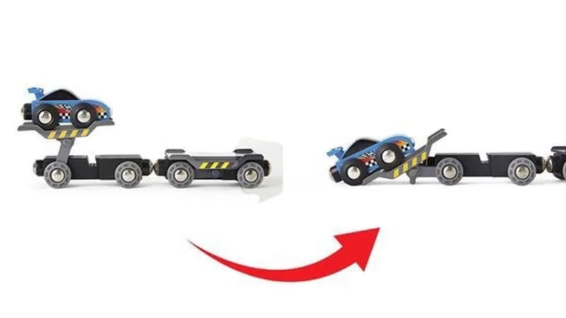 Автотрек Hape Гоночна траса та станція 34дет E3734 фото 3 Автотрек Hape Гоночна траса та станція 34дет E3734 фото 3