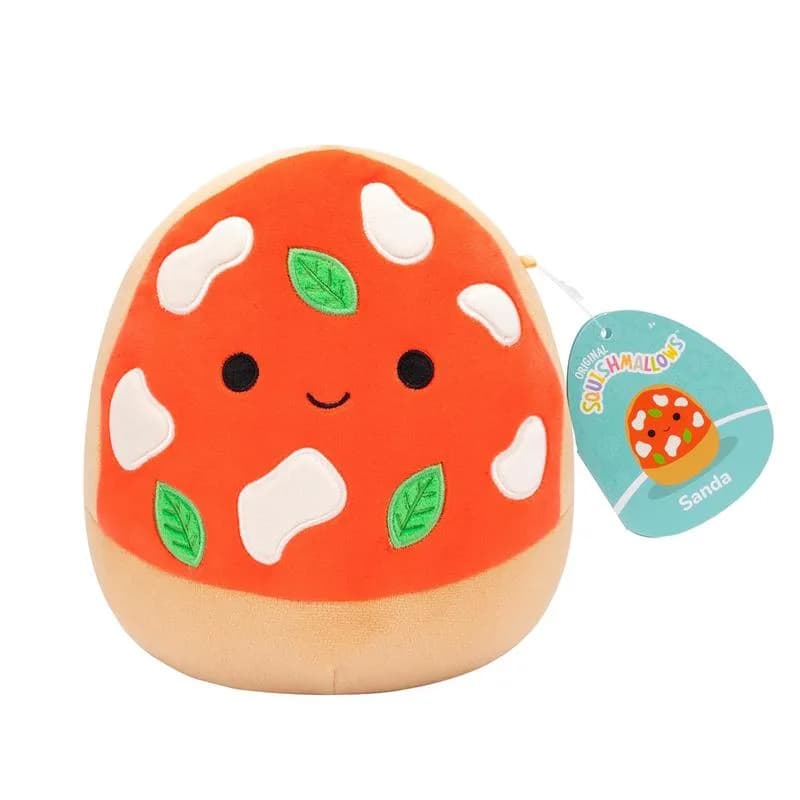 Іграшка м'яка Squishmallows Піца Санда 19см SQCR06583 фото 4 Іграшка м'яка Squishmallows Піца Санда 19см SQCR06583 фото 4