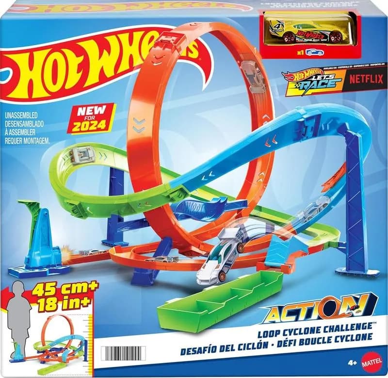 Трек Hot Wheels Испытание гиперпетли HTK16 фото 5 Трек Hot Wheels Испытание гиперпетли HTK16 фото 5