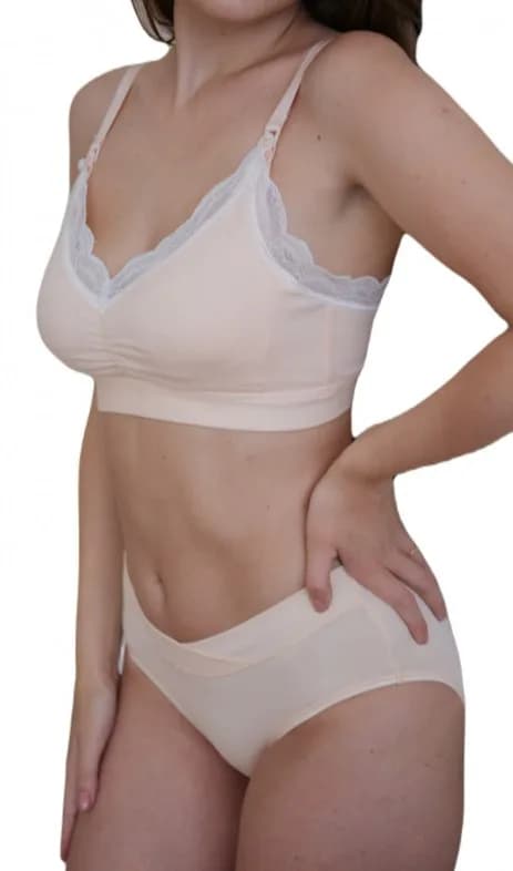 Труси для вагітних S-XXL HN 0025 -бежевий фото 2 Труси для вагітних S-XXL HN 0025 -бежевий фото 2