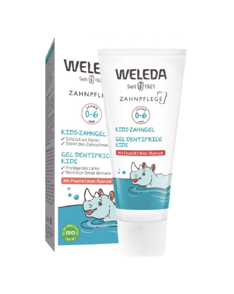 Гель зубний з фтором Weleda 0-6р 50мл 005097DC