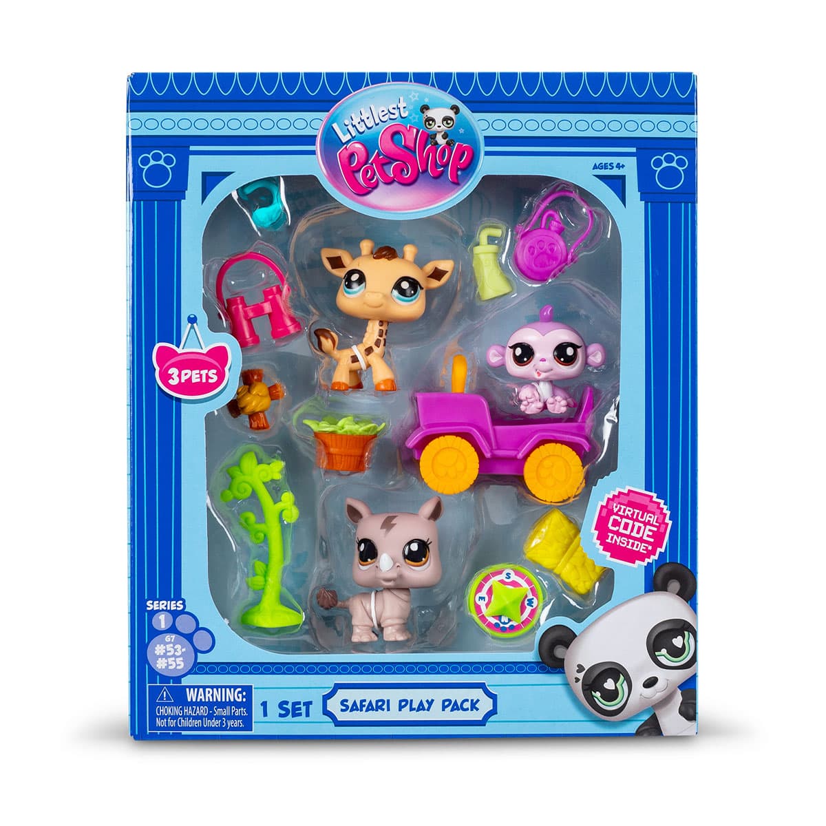 Ігровий набір Littlest Pet Shop - Сафарі 00524