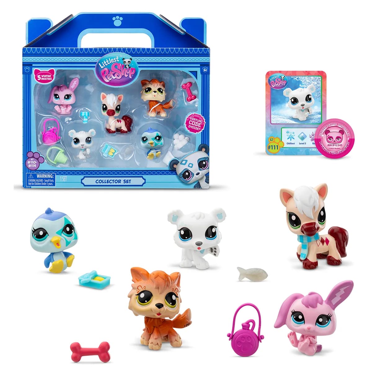 Ігровий набір Littlest Pet Shop - Зимові пригоди 00573 фото 3 Ігровий набір Littlest Pet Shop - Зимові пригоди 00573 фото 3