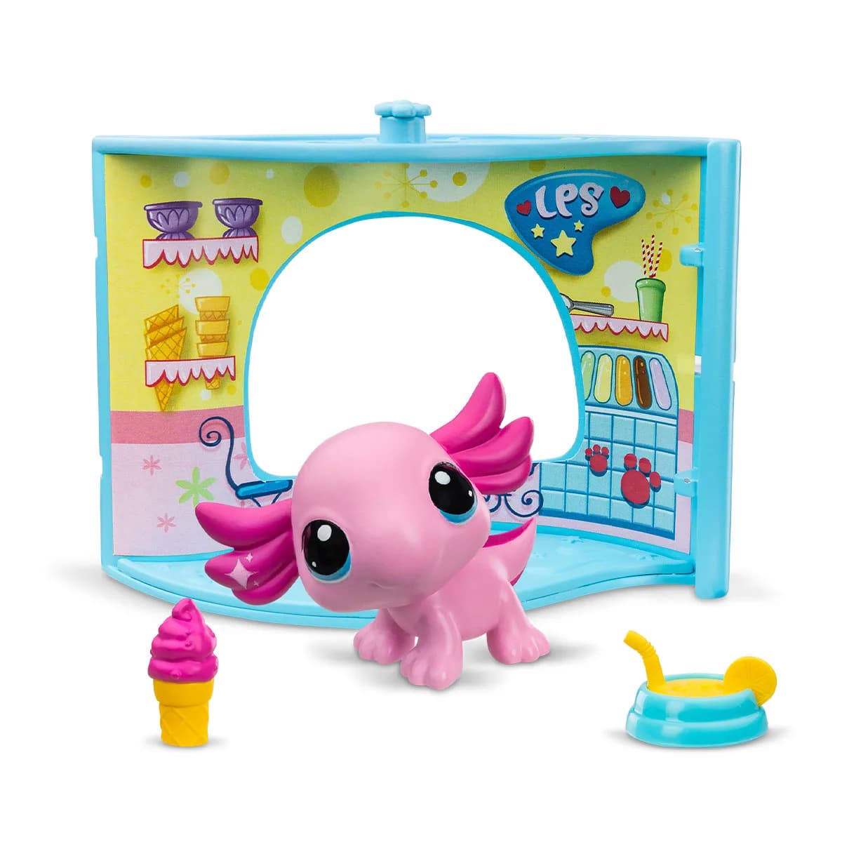 Ігровий набір Littlest Pet Shop - Крамничка морозива 00593 фото 2 Ігровий набір Littlest Pet Shop - Крамничка морозива 00593 фото 2