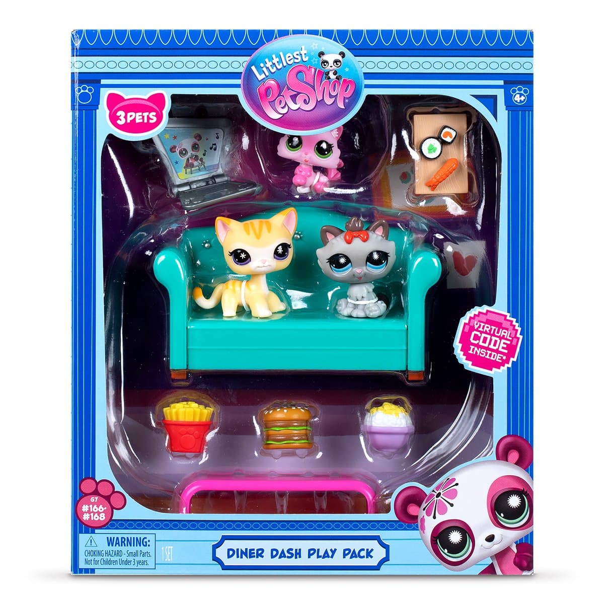 Ігровий набір Littlest Pet Shop - Вечірка зі смаколиками 00636