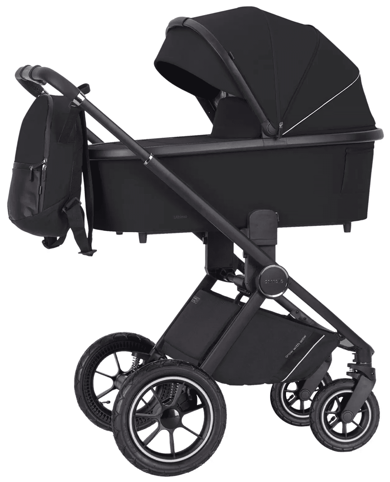 Коляска універсальна 2в1 Carrello Ultimo Air CRL-6516 BF Pitch Black