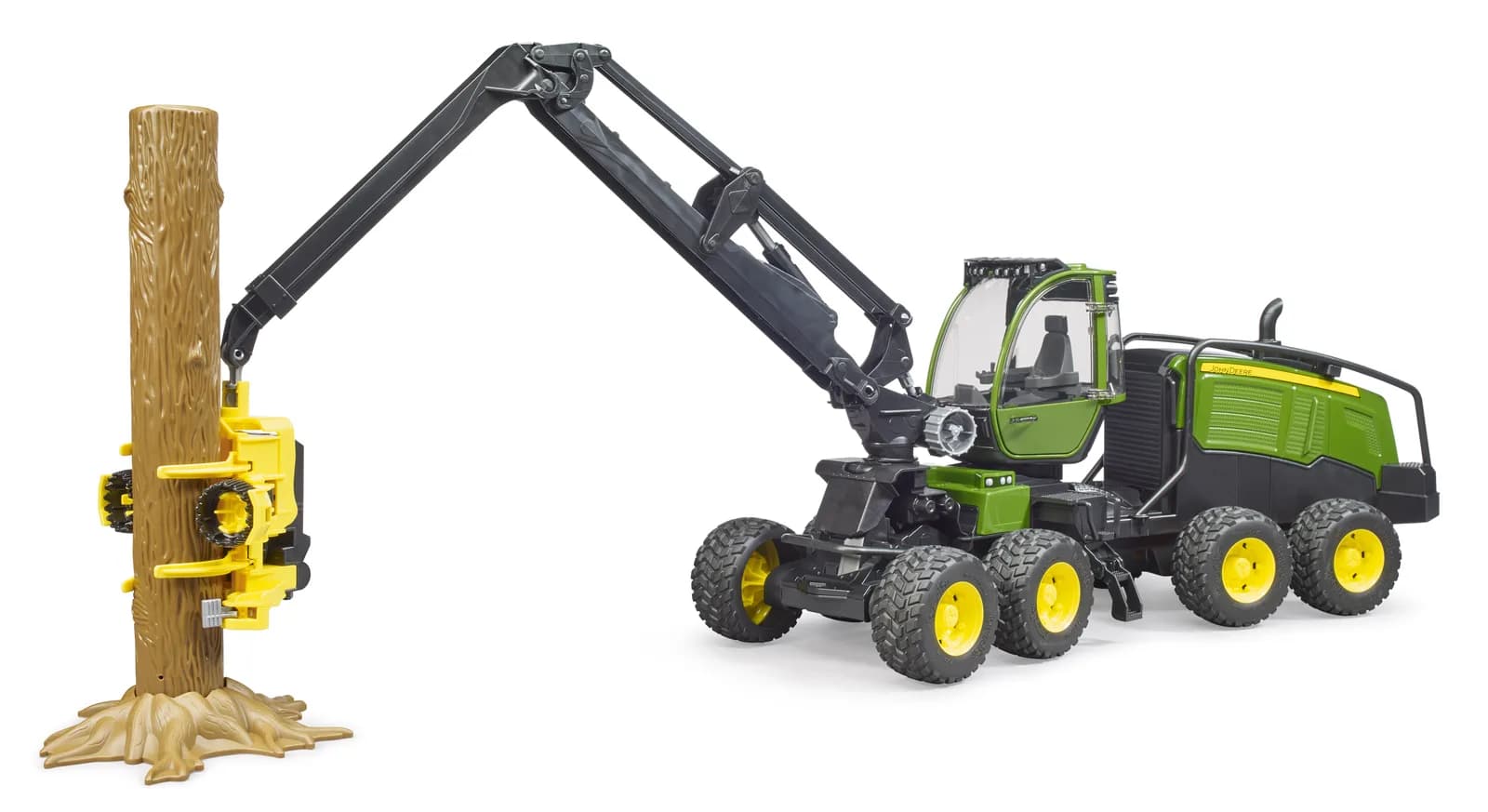 Харвестер John Deere 1270G с 1 бревном 1:16 Bruder 02135 фото 9 Харвестер John Deere 1270G с 1 бревном 1:16 Bruder 02135 фото 9