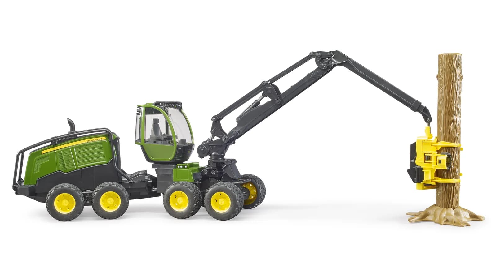 Харвестер John Deere 1270G с 1 бревном 1:16 Bruder 02135 фото 10 Харвестер John Deere 1270G с 1 бревном 1:16 Bruder 02135 фото 10