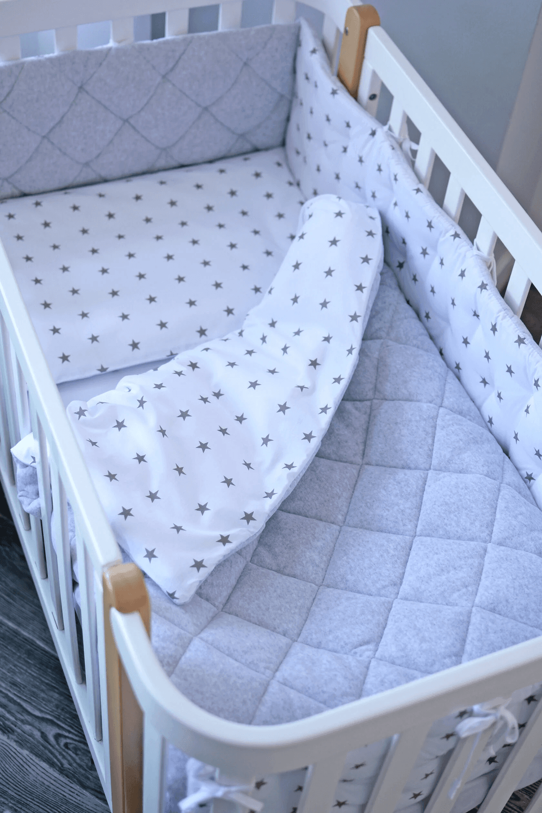Постільний комплект Верес Velour Stars grey 5од 218.14
