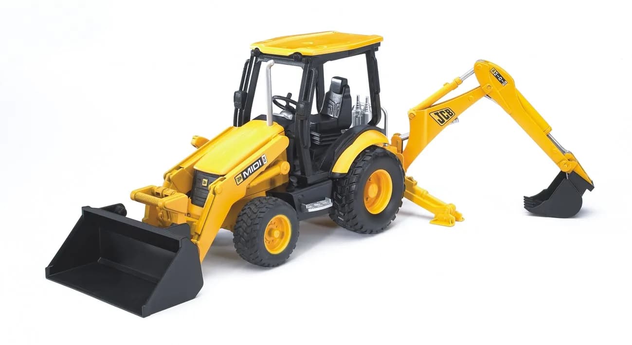 Экскаватор JCB MIDI CX 1:16 Bruder 02427 фото 3 Экскаватор JCB MIDI CX 1:16 Bruder 02427 фото 3