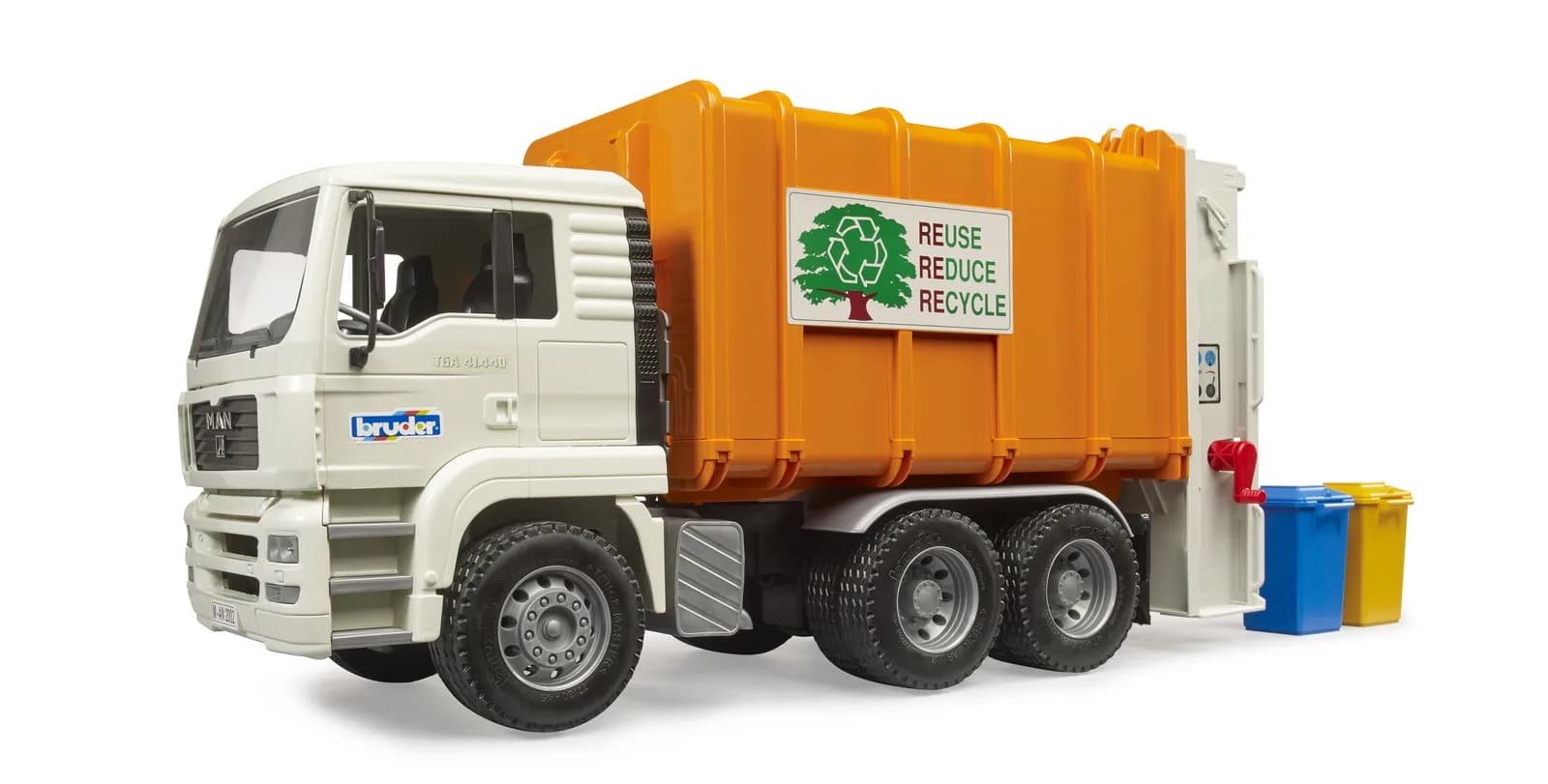 Сміттєвоз MAN tga 1:16 Bruder 02772 фото 2 Сміттєвоз MAN tga 1:16 Bruder 02772 фото 2