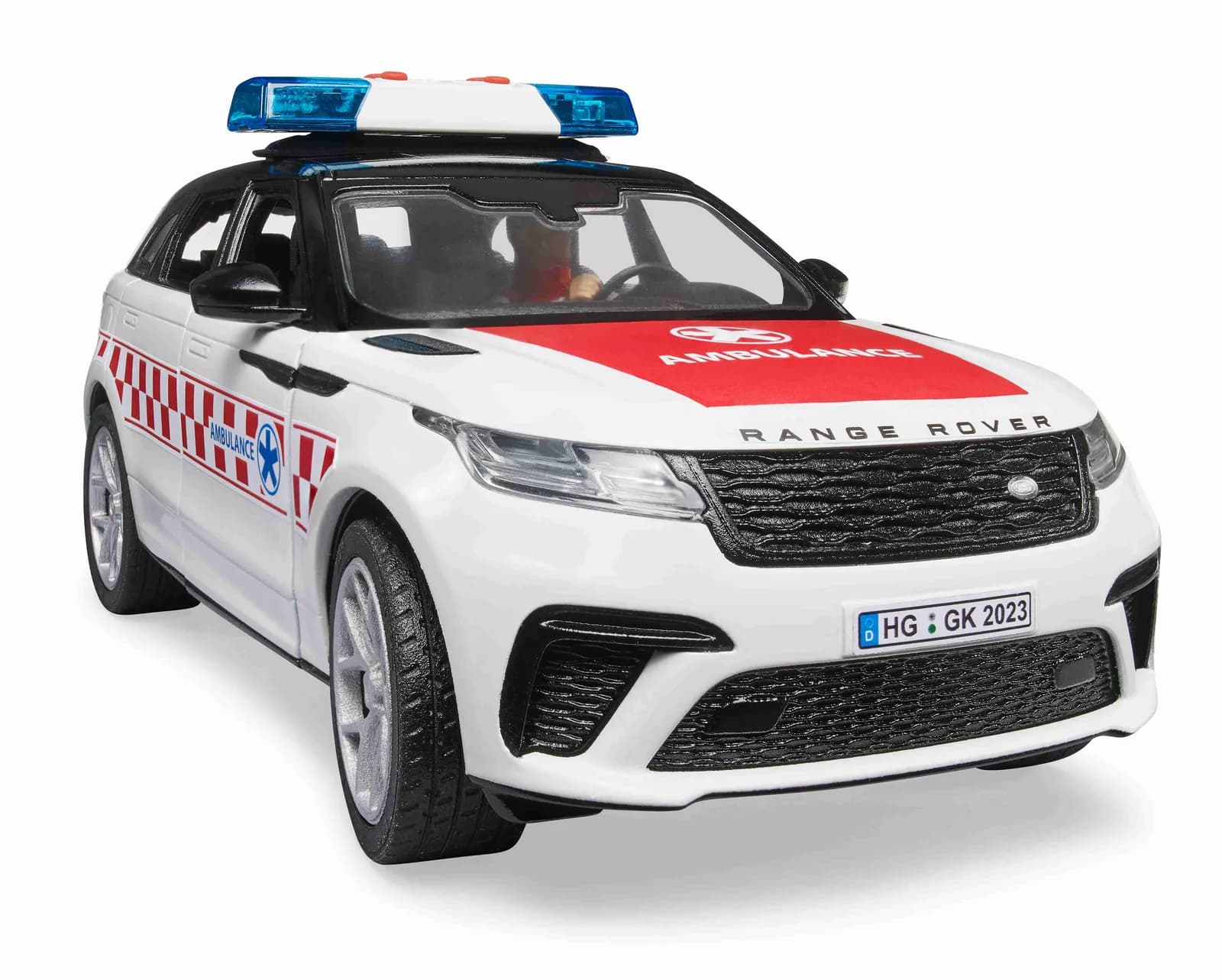Автомобіль швидкої допомоги Range Rover Velar з фігуркою 1:16 Bruder 02885 фото 7 Автомобіль швидкої допомоги Range Rover Velar з фігуркою 1:16 Bruder 02885 фото 7