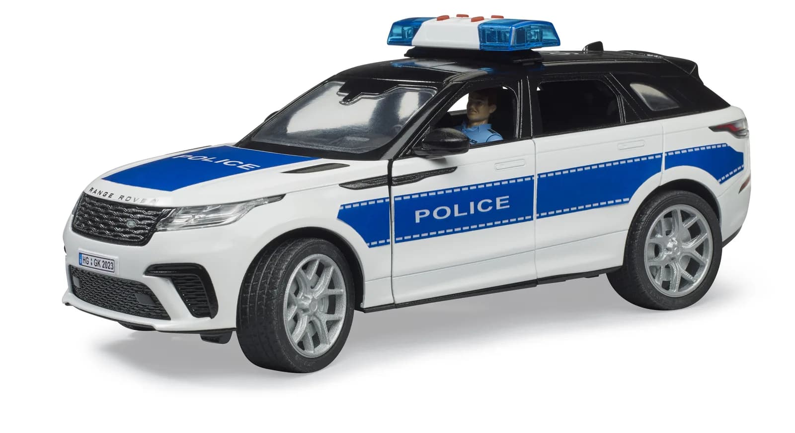 Полицейский джип Range Rover Velar с фигуркой полицейского 1:16 Bruder 02890 фото 4