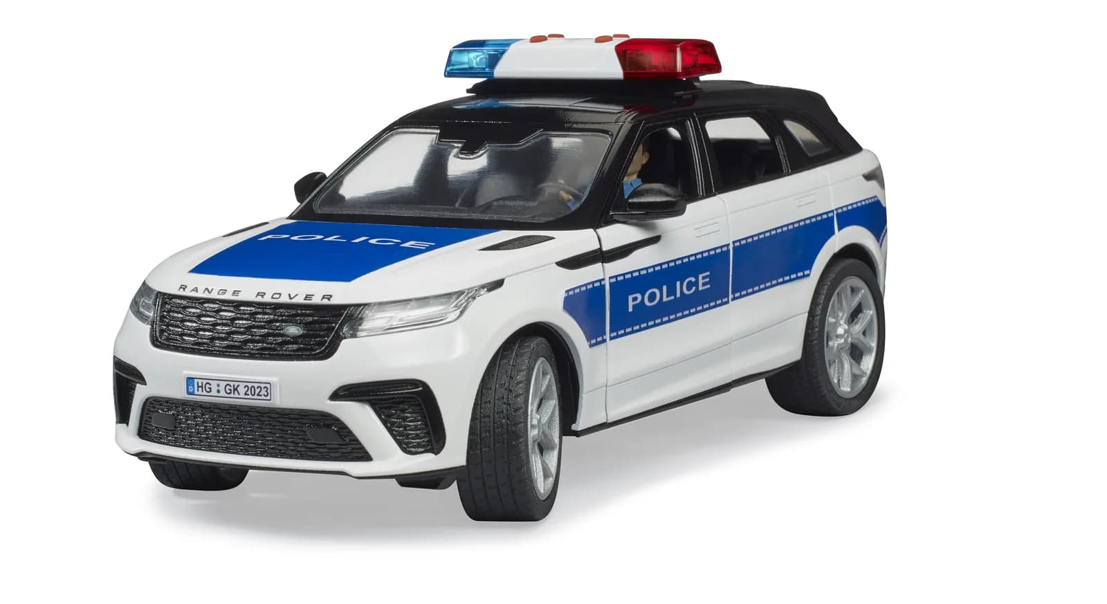 Полицейский джип Range Rover Velar с фигуркой полицейского 1:16 Bruder 02890 фото 9
