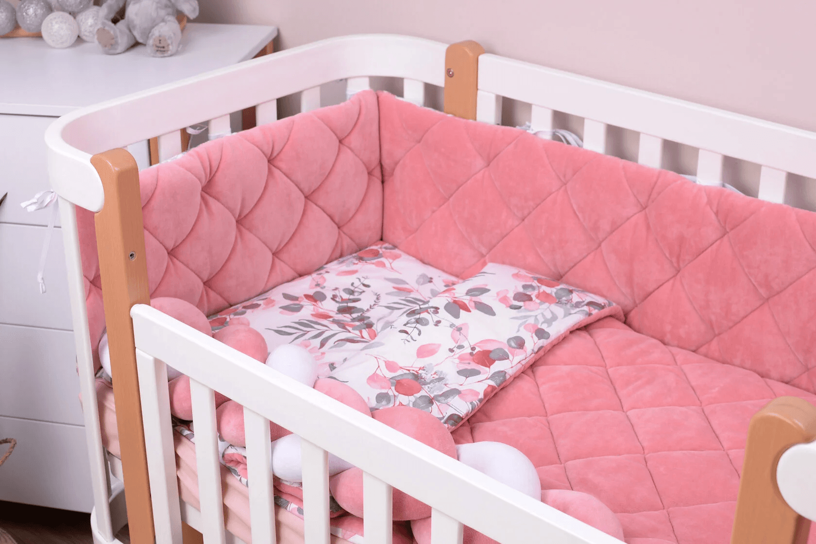 Постільний комплект Верес Velour Powdery leaves 5од 218.10