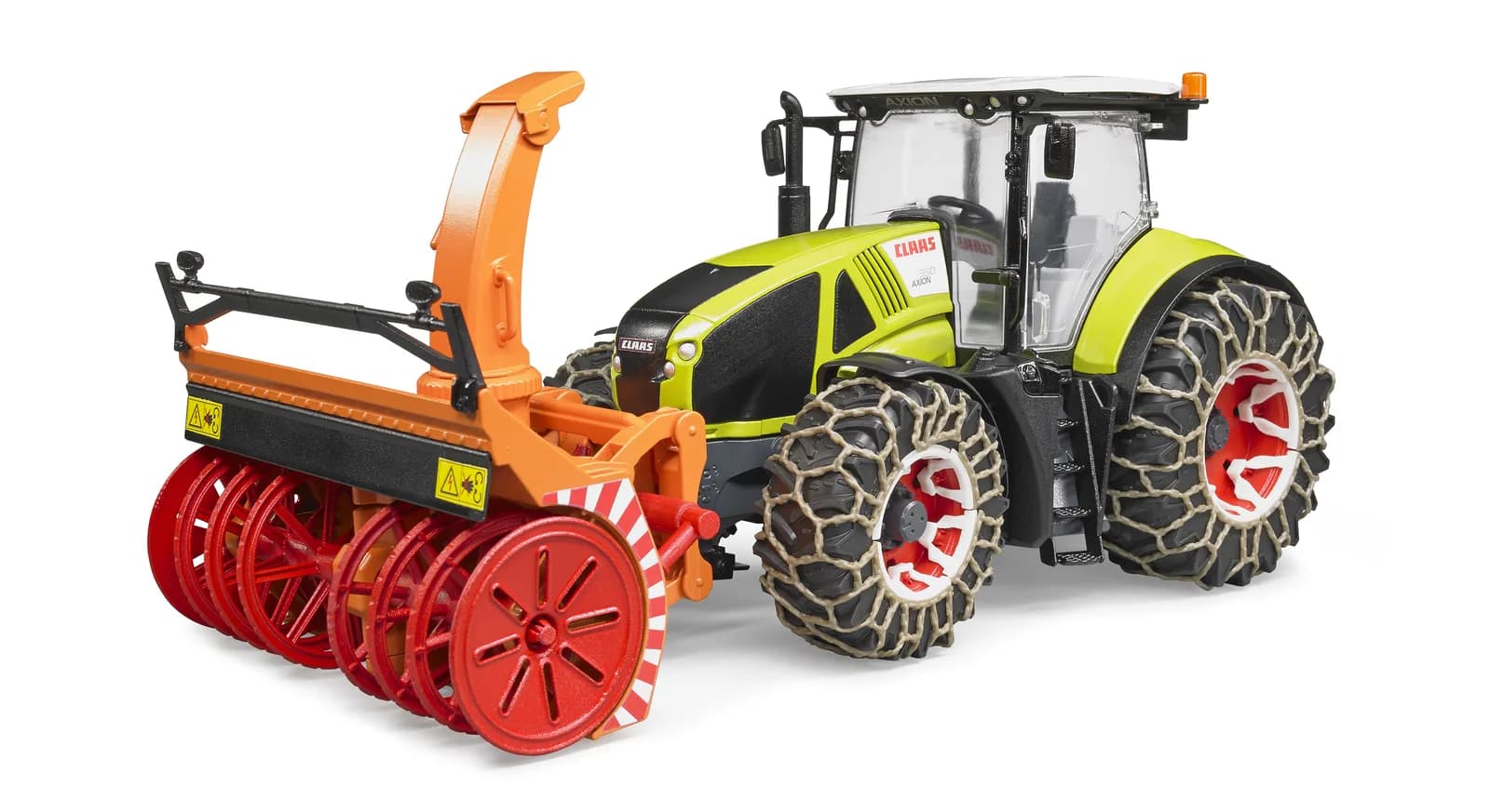 Трактор Claas Axion 950 для прибирання снігу 1:16 Bruder 03017 фото 2