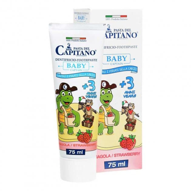Зубная паста Pasta del Capitano Клубника 75мл 0350F01 Зубная паста Pasta del Capitano Клубника 75мл 0350F01