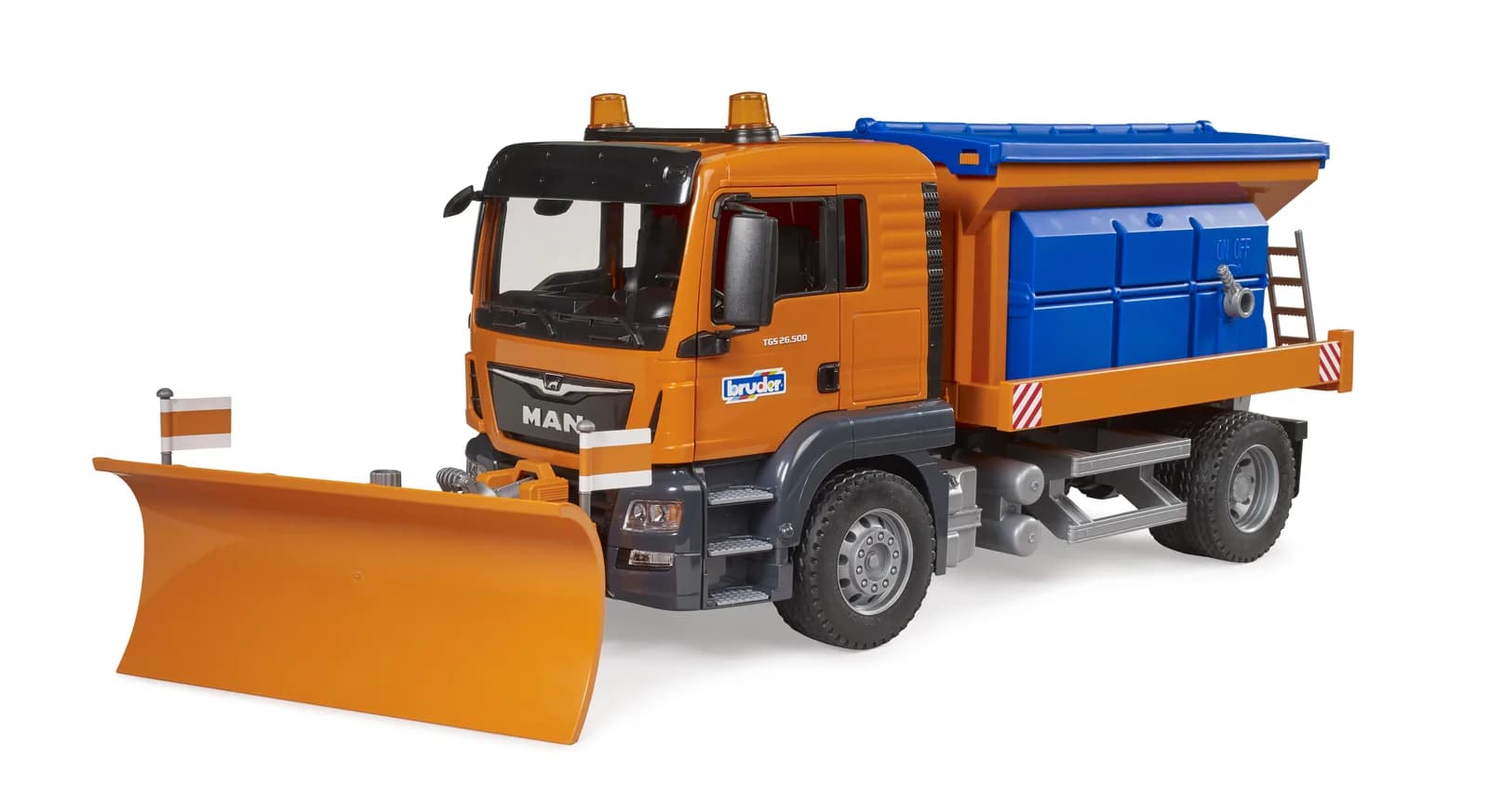 Снігоприбиральне авто MAN tgs 1:16 Bruder 03785 фото 3