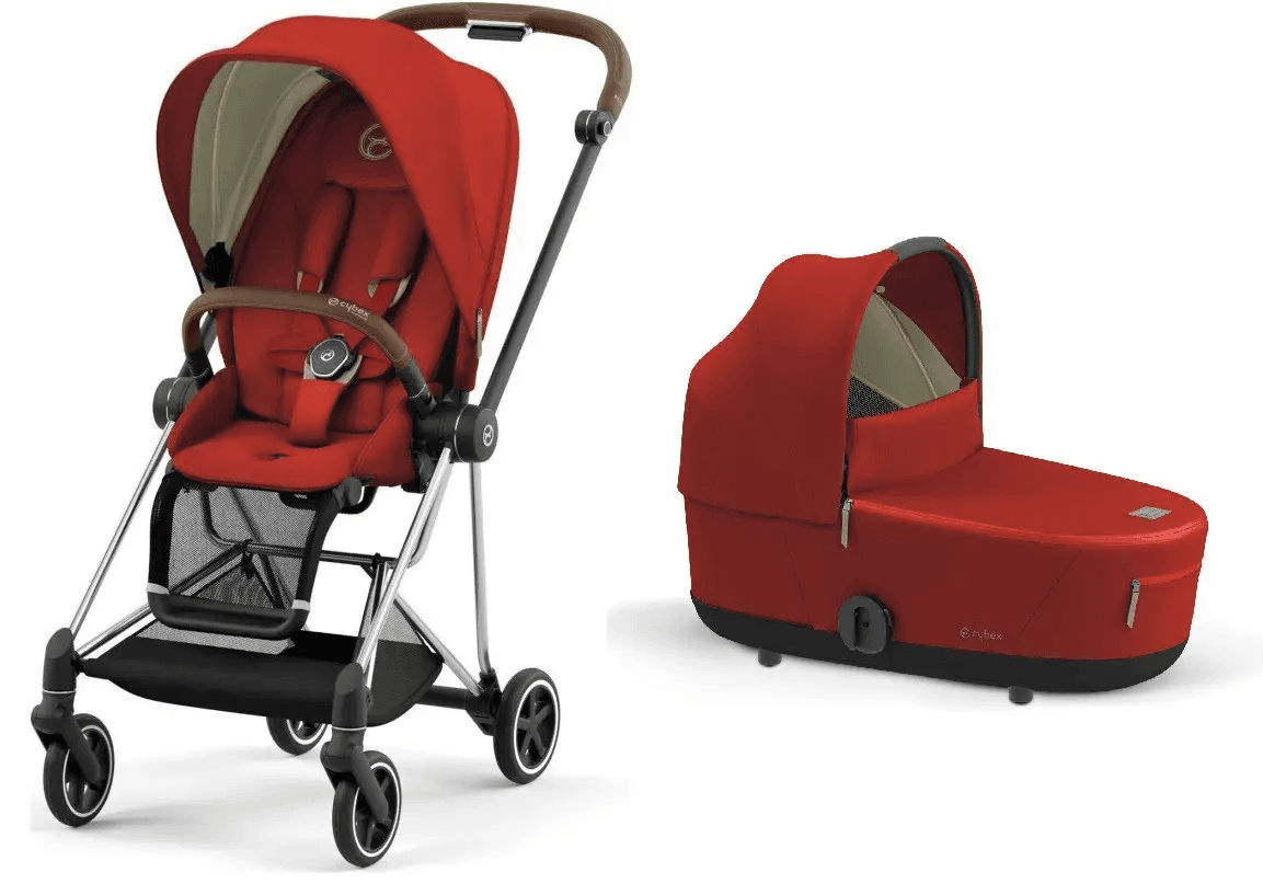 Коляска универсальная 2в1 Cybex Mios 4.0 Autumn Gold/Chrome Brown 522000829/3 Коляска универсальная 2в1 Cybex Mios 4.0 Autumn Gold/Chrome Brown 522000829/3