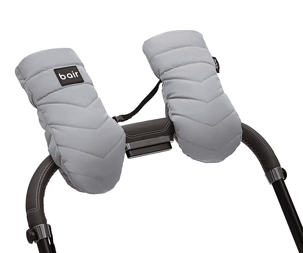 Рукавички на коляску Bair Cozy Mitts owl grey 681780 Рукавички на коляску Bair Cozy Mitts owl grey 681780