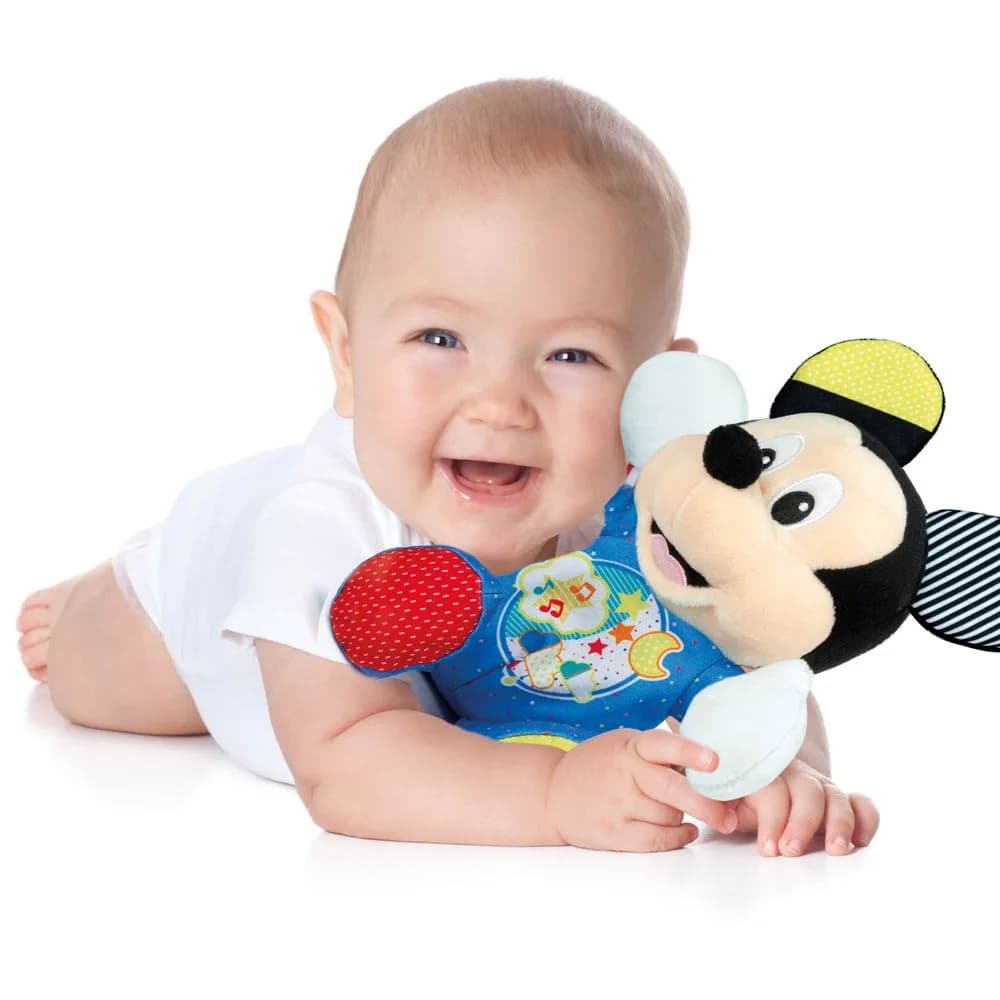 Игрушка-ночник мягкая Clementoni Disney Baby Микки 17206 фото 3 Игрушка-ночник мягкая Clementoni Disney Baby Микки 17206 фото 3