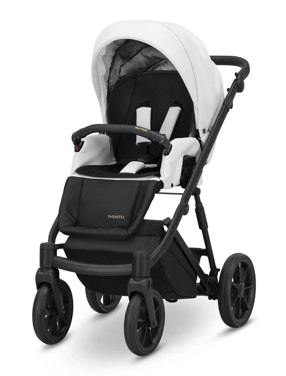 Коляска універсальна 2в1 Kunert Ivento 08 Eco K-Ive-08 White Pearl фото 2 Коляска універсальна 2в1 Kunert Ivento 08 Eco K-Ive-08 White Pearl фото 2