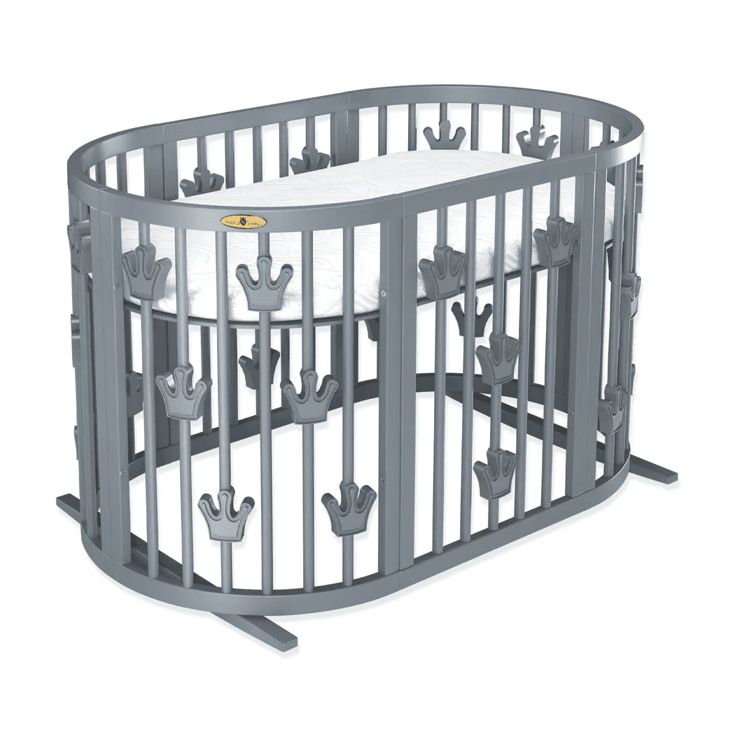 Кровать-трансформер Royal Sleep Twinki 7в1 Crowns 3105 серая Кровать-трансформер Royal Sleep Twinki 7в1 Crowns 3105 серая