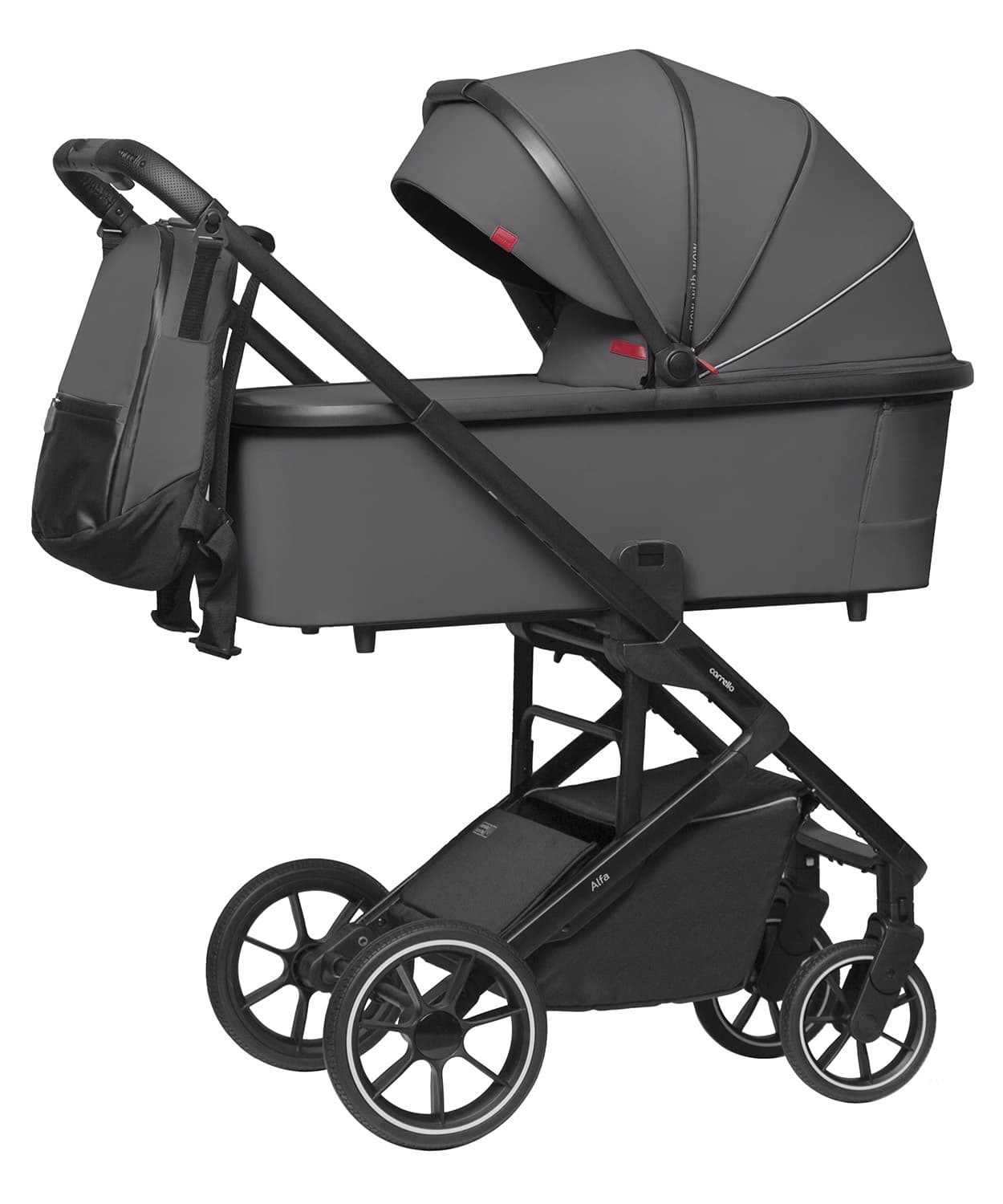 Коляска универсальная 3в1 CARRELLO Alfa+ CRL-6508 Falcon Grey