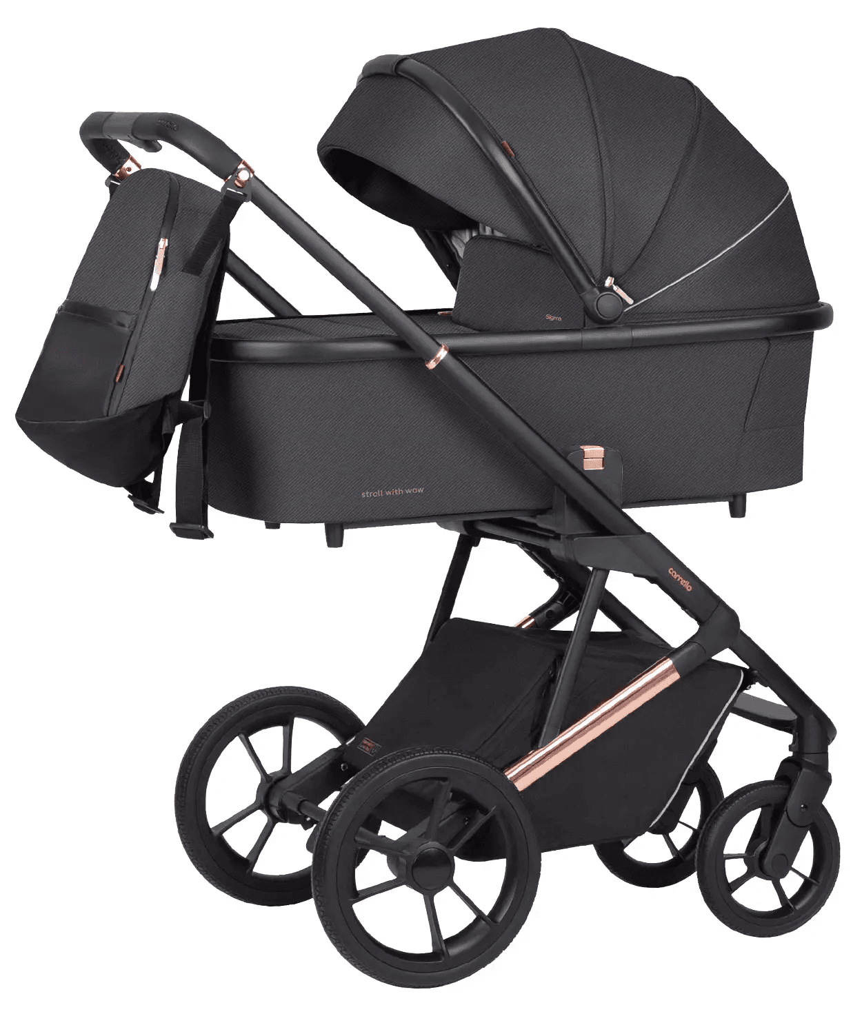 Коляска універсальна 2в1 Carrello Sigma CRL-6509 Stone Grey NF Коляска універсальна 2в1 Carrello Sigma CRL-6509 Stone Grey NF