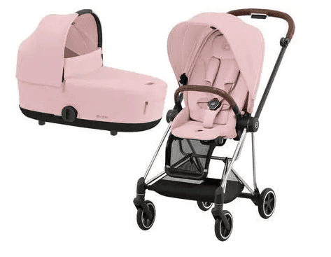 Коляска універсальна 2в1 Cybex Mios 4.0 Peach Pink/Сhrome Brown 523000945/3