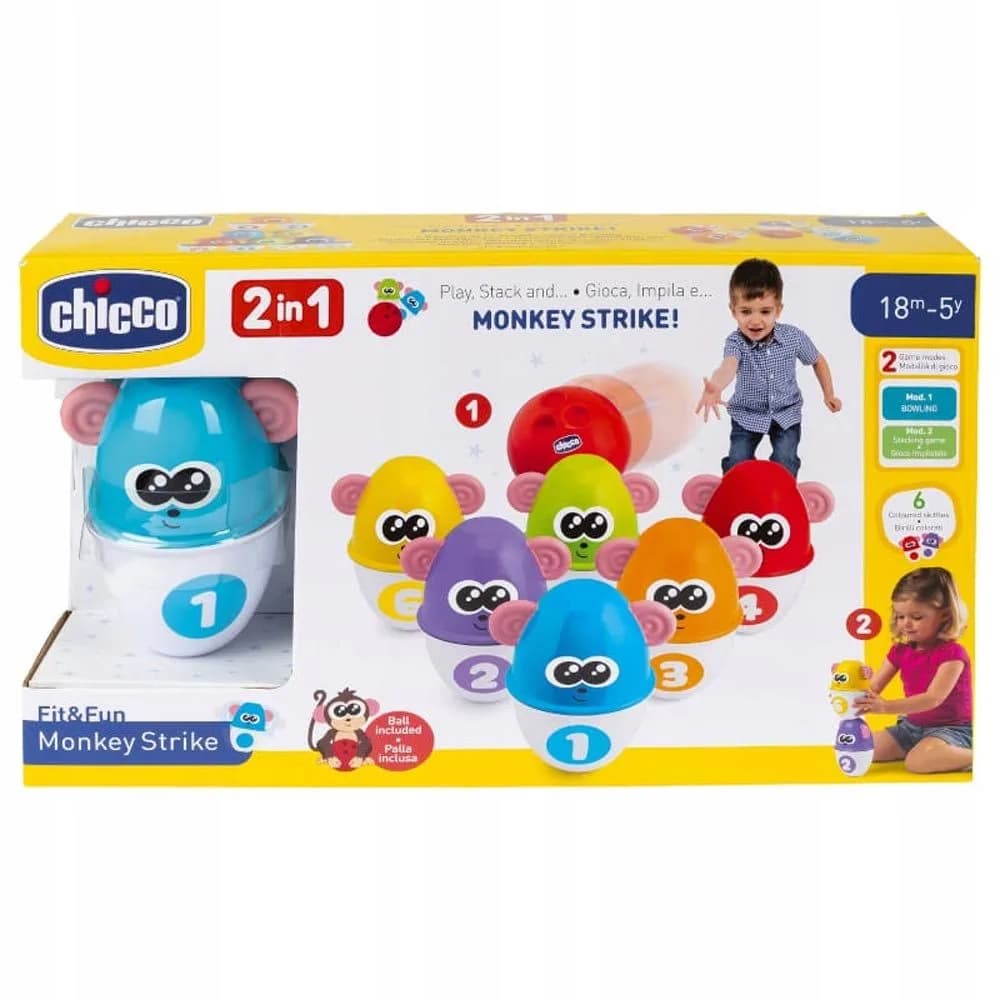 Іграшка розвиваюча Страйк мавпи Chicco 05228.00 фото 9 Іграшка розвиваюча Страйк мавпи Chicco 05228.00 фото 9