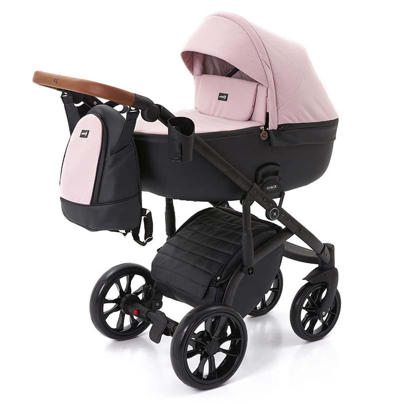 Коляска универсальная 2в1 Kidex K-Style Pink Handle Brown KDX0031 Коляска универсальная 2в1 Kidex K-Style Pink Handle Brown KDX0031