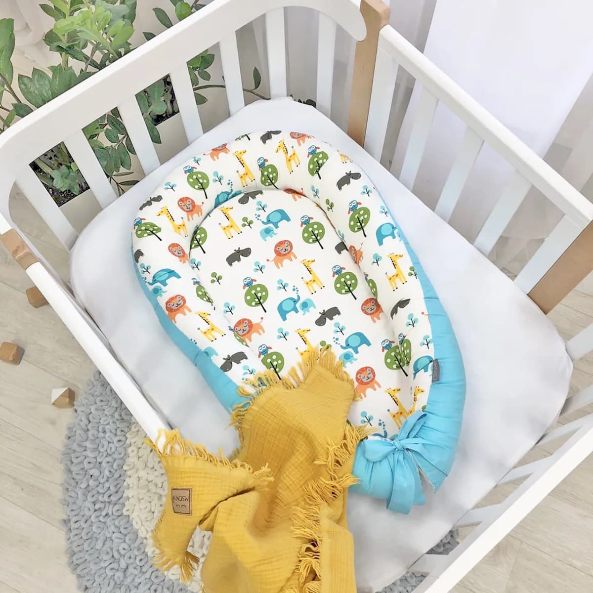 Кокон Маленька Соня Baby Design Premium Сафарі 50194543 фото 3