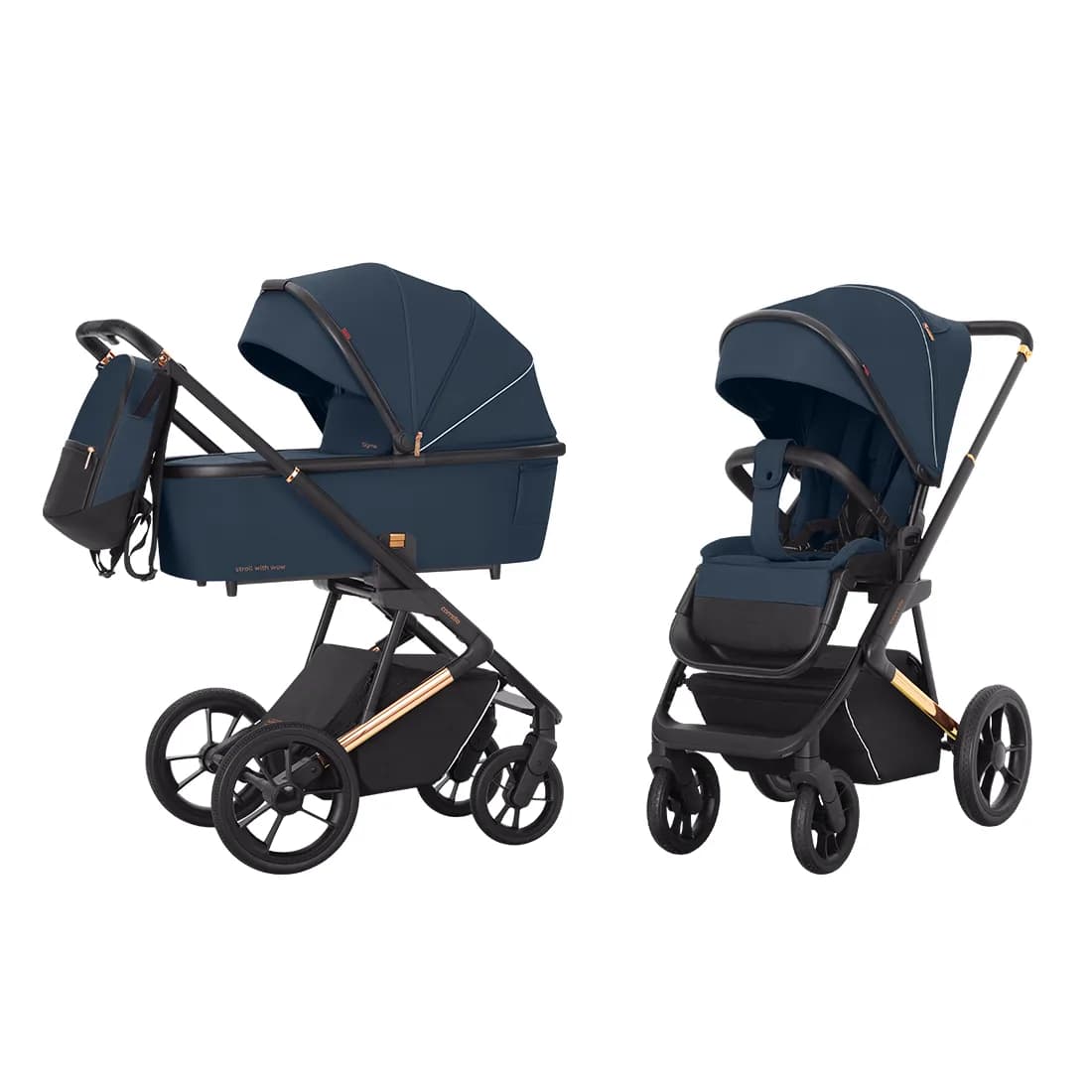Коляска універсальна 2в1 Carrello Sigma CRL-6509 Navy Blue фото 7 Коляска універсальна 2в1 Carrello Sigma CRL-6509 Navy Blue фото 7