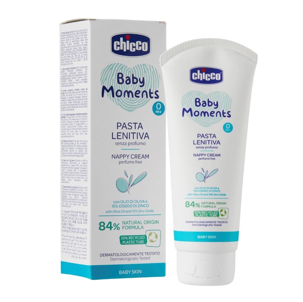 Крем захисний під підгузник Chicco Baby Moments 100мл 10244.00 Крем захисний під підгузник Chicco Baby Moments 100мл 10244.00