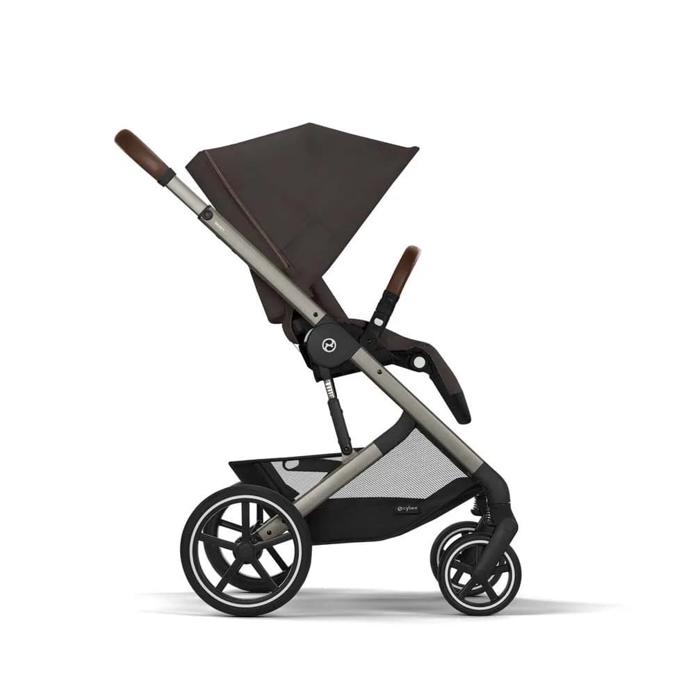 Коляска прогулянкова Cybex Balios S Lux TPE Chocolate Brown 525000113 фото 2 Коляска прогулянкова Cybex Balios S Lux TPE Chocolate Brown 525000113 фото 2