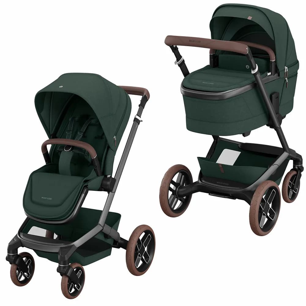 Коляска універсальна 2в1 Maxi-Cosi Fame Twillic 1920403110 Green фото 6 Коляска універсальна 2в1 Maxi-Cosi Fame Twillic 1920403110 Green фото 6