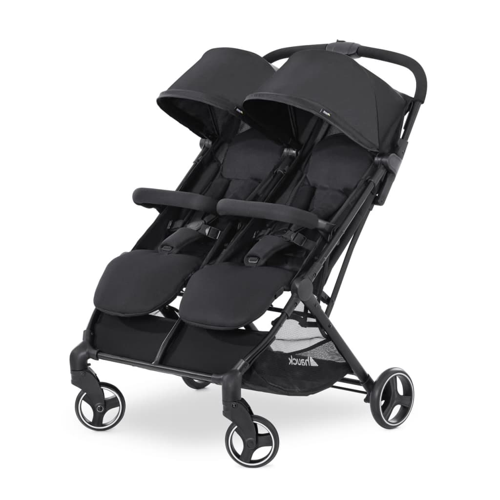 Коляска прогулочная для двойни Hauck Swift X Duo 50004-0 Black