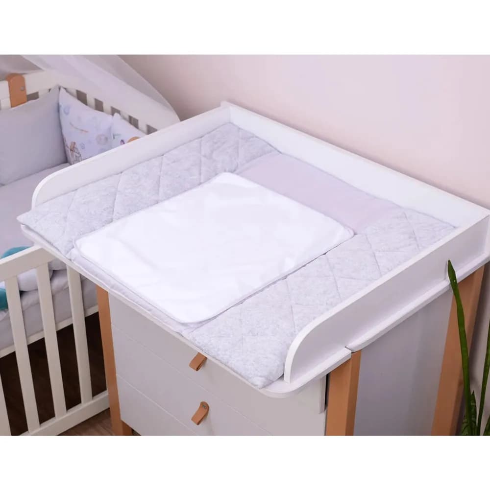 Матрас пеленальный Верес Velour Grey melange 72*80см 429.3 фото 2 Матрас пеленальный Верес Velour Grey melange 72*80см 429.3 фото 2